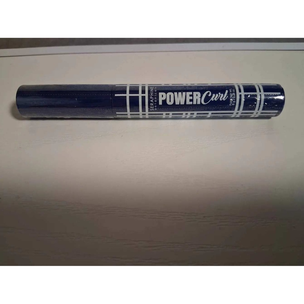 Seraphine Botanicals Power Curl Mascara Jet Black 8g 0.28oz New Sealed